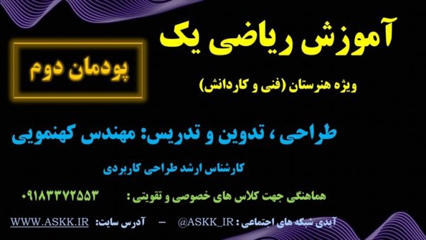 ریاضی 1 ویژه هنرستان - پودمان 2 <br>مخصوص همه رشته های هنرستانی - Image 1