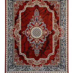 فرش سوفیا - مدل آرام - زمینه یاقوتی