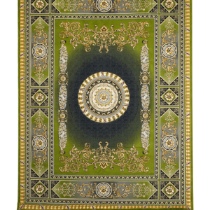 فرش سوفیا - مدل آرامیس - زمینه سبز