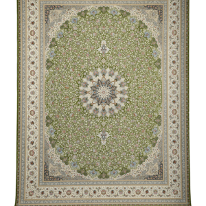 فرش سوفیا - مدل ارغوان - زمینه سبز