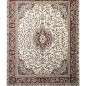 فرش سوفیا - مدل آتریسا - زمینه سفید