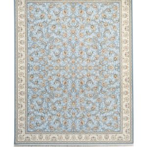 فرش سوفیا - مدل آیناز - زمینه آبی