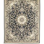 فرش سوفیا – مدل ریتا - زمینه سرمه ای