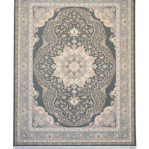 فرش سوفیا – مدل سای گل - زمینه الماسی