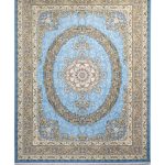 فرش سوفیا - مدل فرانسوی - زمینه آبی