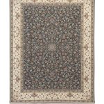فرش سوفیا - مدل لیلیوم - زمینه دودی