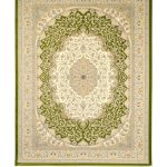 فرش سوفیا – مدل نقش جهان - زمینه سبز