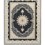 فرش سوفیا - مدل ویرا - زمینه سرمه ای