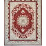 فرش سوفیا - مدل ویرا - زمینه یاقوتی