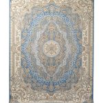 فرش سوفیا - مدل ویلیام - زمینه آبی