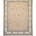 فرش سوفیا - مدل گل آذین - زمینه شنی