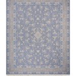 فرش سوفیا (سری طلاکوب) - مدل افرا - زمینه دلفینی