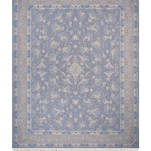 فرش سوفیا (سری طلاکوب) - مدل افرا - زمینه دلفینی