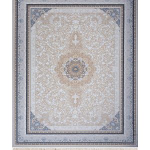 فرش سوفیا (سری طلاکوب) - مدل سانیا - زمینه صدفی