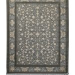 فرش سوفیا (سری طلاکوب) - مدل فیروزه - زمینه سیلور