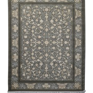 فرش سوفیا (سری طلاکوب) - مدل فیروزه - زمینه سیلور