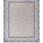 فرش سوفیا (سری طلاکوب) - مدل نیلسا - زمینه صدفی