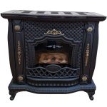 بخاری گازی شومینه رویال حصیری - ظرفیت 30000