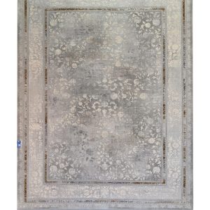 فرش سوفیا - مدل مهوا - زمینه بژ صدفی