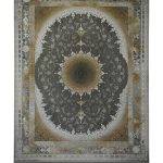 فرش سوفیا - مدل نایین - زمینه نقره ای