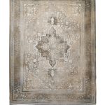 فرش سوفیا - مدل هیراد - زمینه بژ آبی