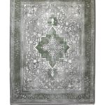 فرش سوفیا - مدل هیراد - زمینه سبز