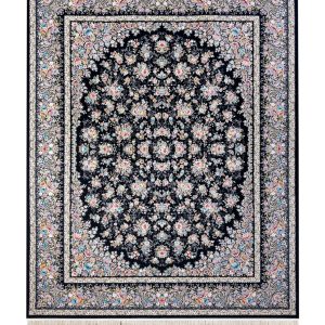 فرش سوفیا - مدل آیلار - زمینه سرمه ای