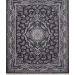 فرش سوفیا - مدل تاج ماه - زمینه دودی