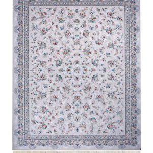 فرش سوفیا - مدل رزالین - زمینه ترمه ای