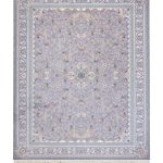 فرش سوفیا - مدل ویکتوریا - زمینه نقره ای (سیلور)