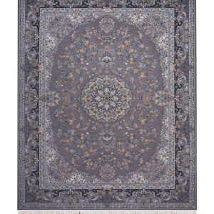 فرش سوفیا - مدل پردیس - زمینه نقره ای (سیلور)