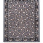 فرش سوفیا - مدل پریا - زمینه نقره ای (سیلور)
