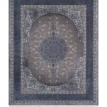 فرش سوفیا - مدل آبالون - زمینه آبی