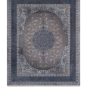 فرش سوفیا - مدل آبالون - زمینه آبی