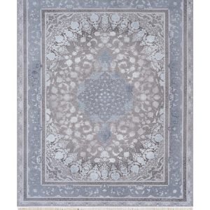 فرش سوفیا - مدل مانیا - زمینه آبی