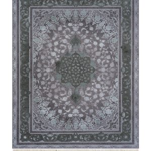 فرش سوفیا - مدل مانیا - زمینه سبز