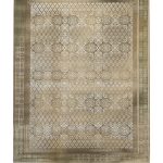 فرش سوفیا - مدل کژال - زمینه نسکافه ای